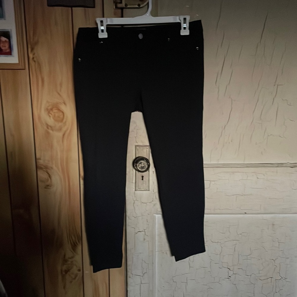 NY&CO soho jeans black pants 10